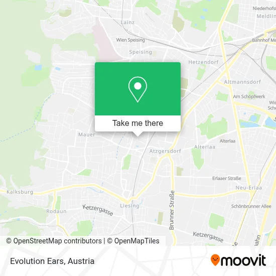 Evolution Ears map