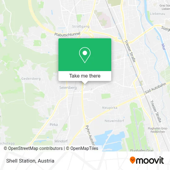 Shell Station map