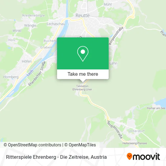 Ritterspiele Ehrenberg - Die Zeitreise map