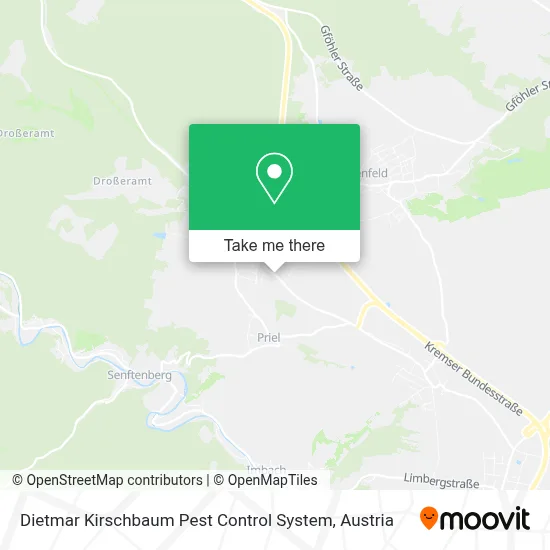 Dietmar Kirschbaum Pest Control System map