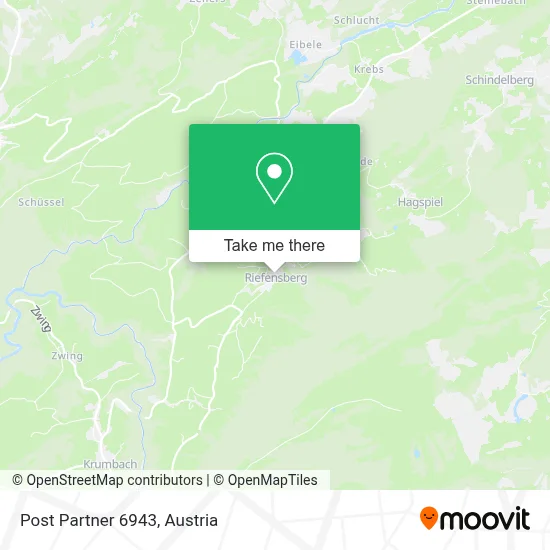 Post Partner 6943 map