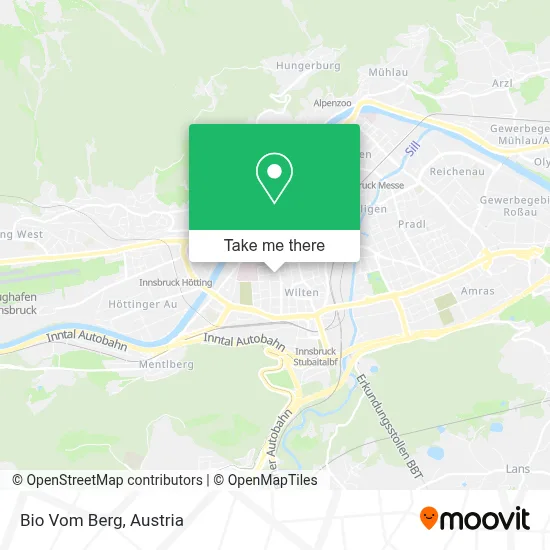 Bio Vom Berg map