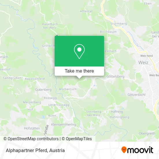 Alphapartner Pferd map