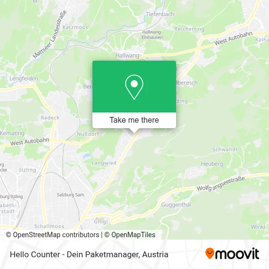 Hello Counter - Dein Paketmanager map
