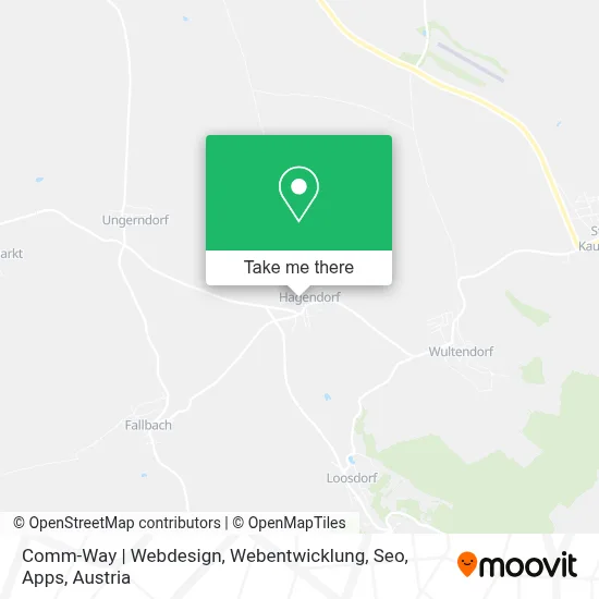 Comm-Way | Webdesign, Webentwicklung, Seo, Apps map