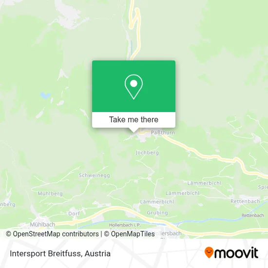 Intersport Breitfuss map