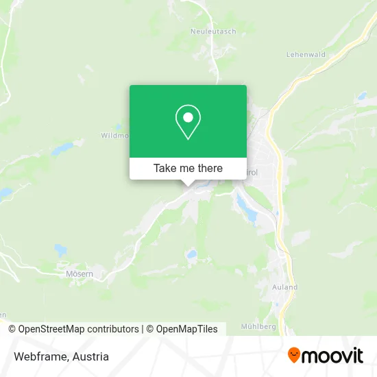 Webframe map
