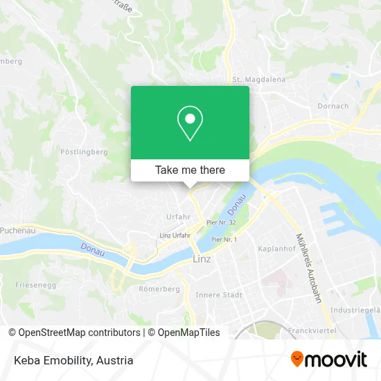Keba Emobility map