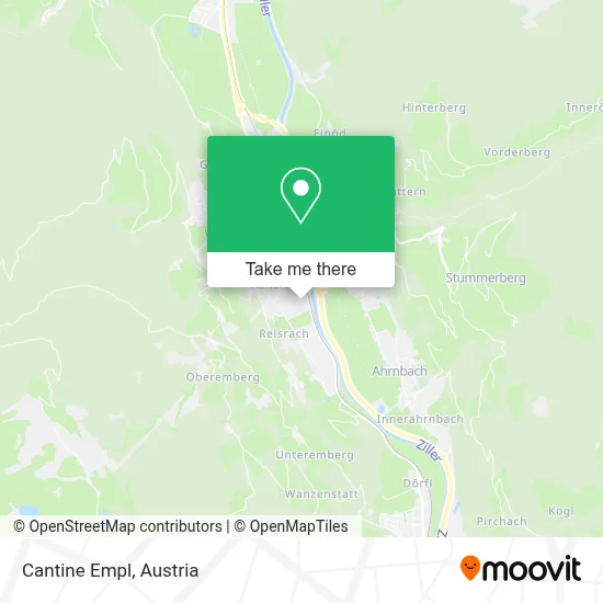 Cantine Empl map
