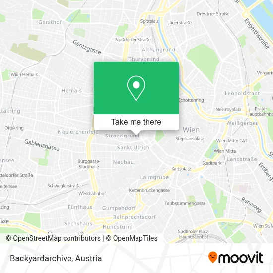 Backyardarchive map