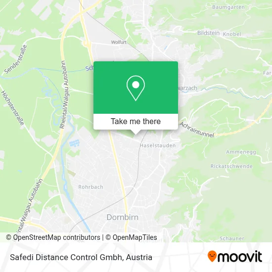 Safedi Distance Control Gmbh map