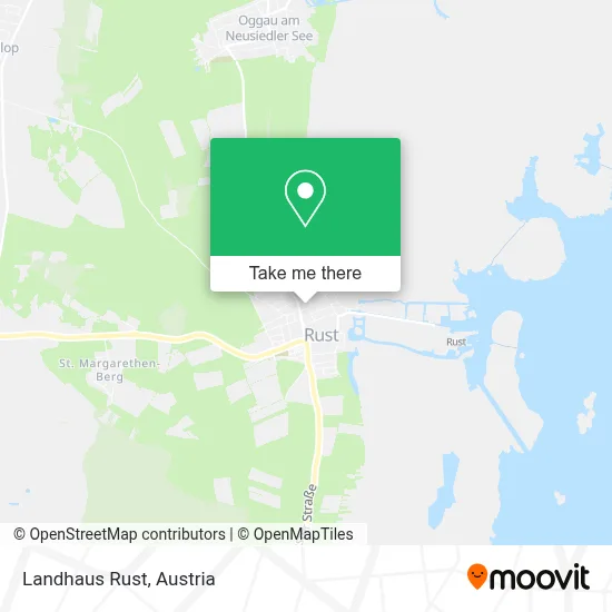 Landhaus Rust map