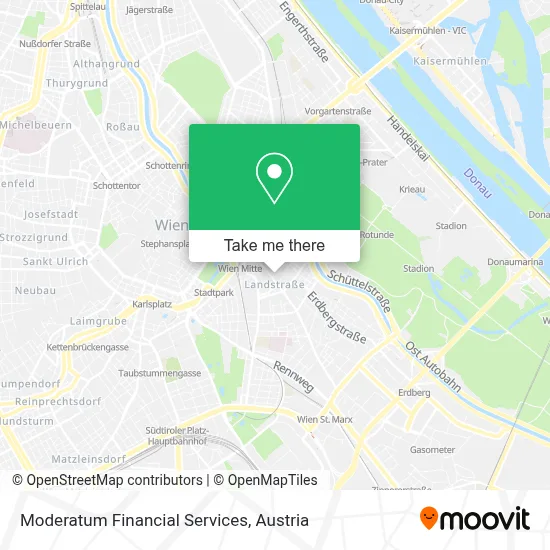 Moderatum Financial Services map