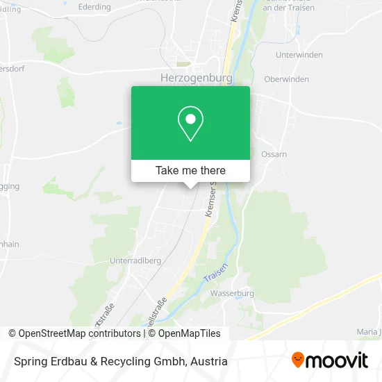 Spring Erdbau & Recycling Gmbh map