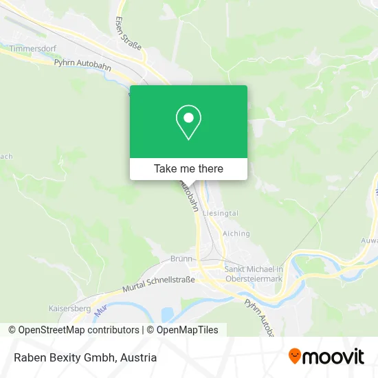 Raben Bexity Gmbh map