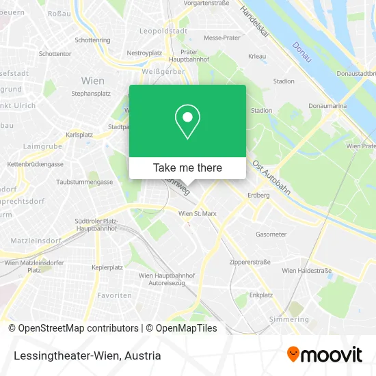 Lessingtheater-Wien map