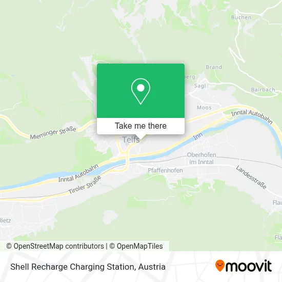 Shell Recharge Charging Station map