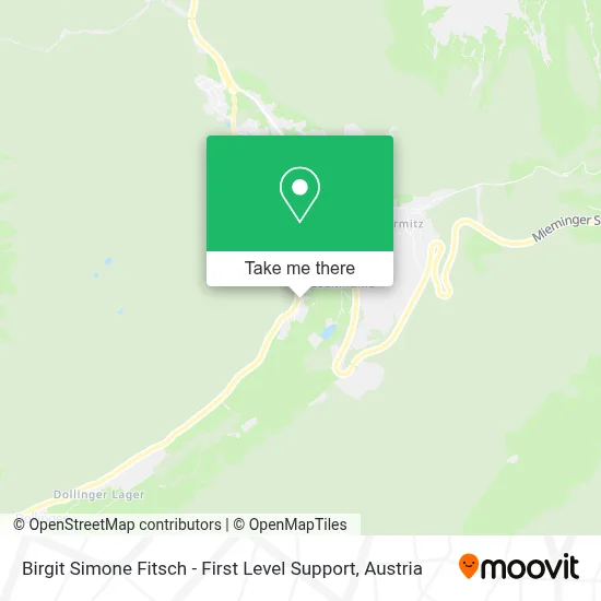 Birgit Simone Fitsch - First Level Support map