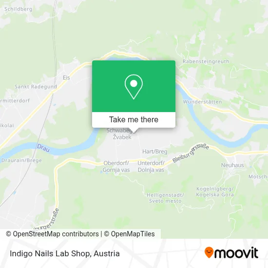 Indigo Nails Lab Shop map