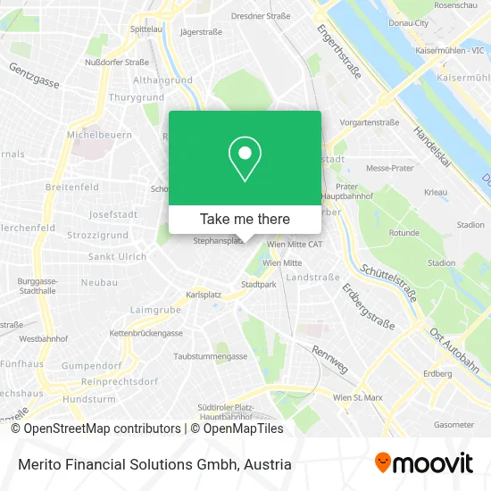 Merito Financial Solutions Gmbh map