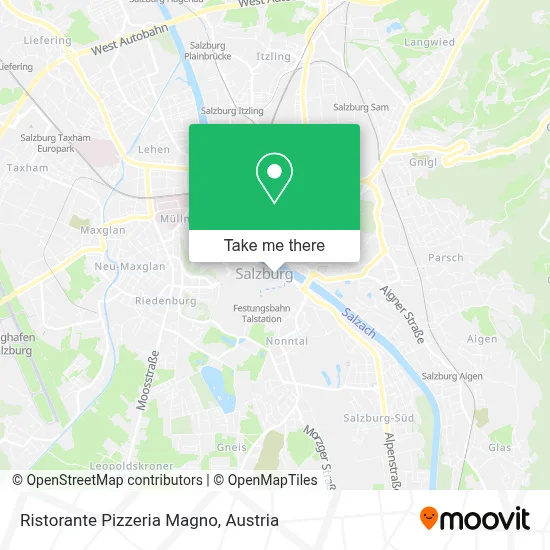 Ristorante Pizzeria Magno map