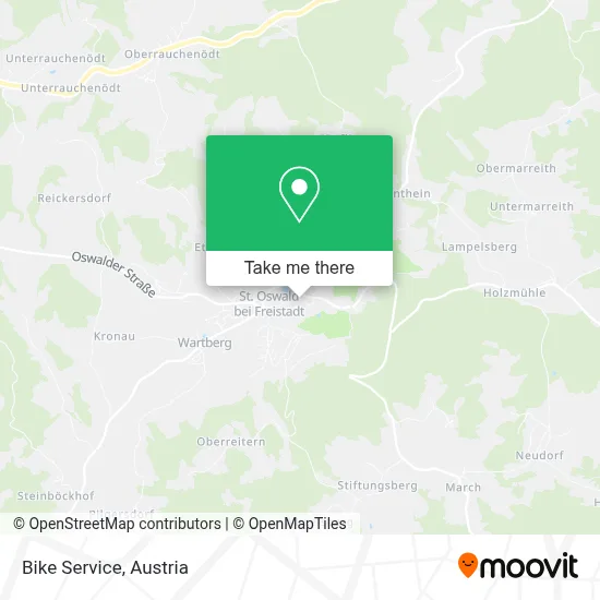 Bike Service map