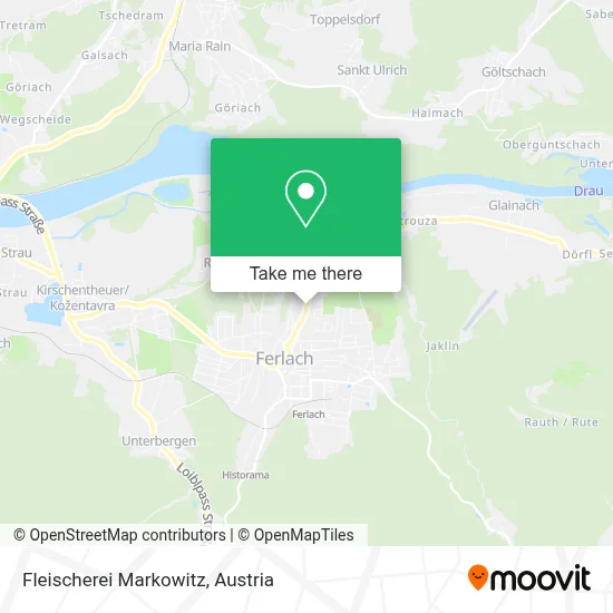 Fleischerei Markowitz map