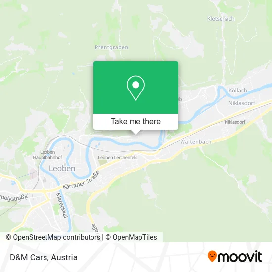 D&M Cars map