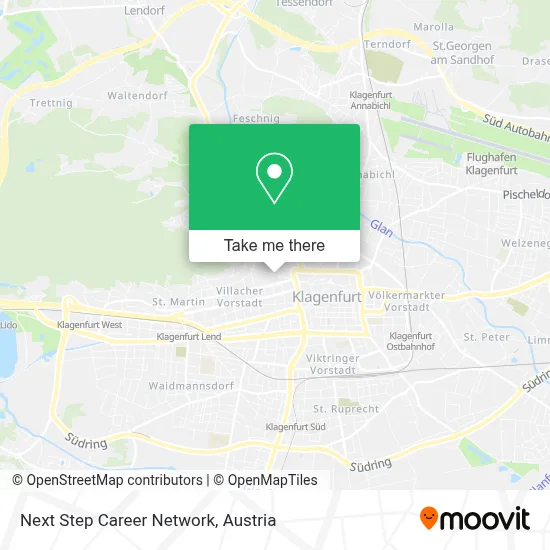 Next Step Career Network map