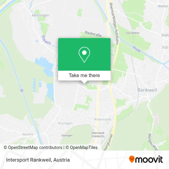 Intersport Rankweil map