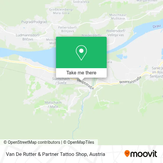 Van De Rutter & Partner Tattoo Shop map
