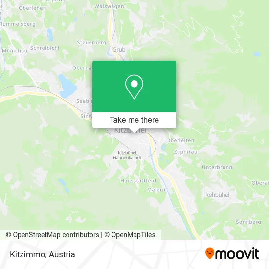 Kitzimmo map