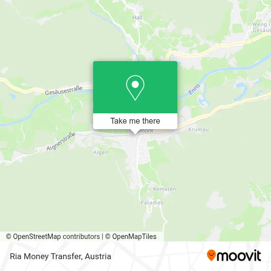 Ria Money Transfer map