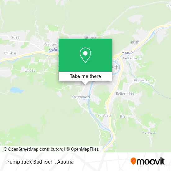 Pumptrack Bad Ischl map