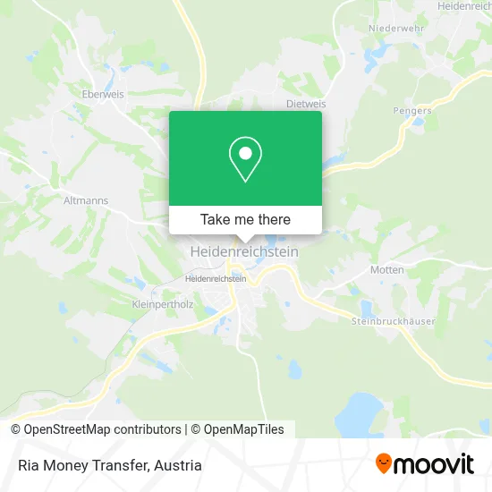 Ria Money Transfer map