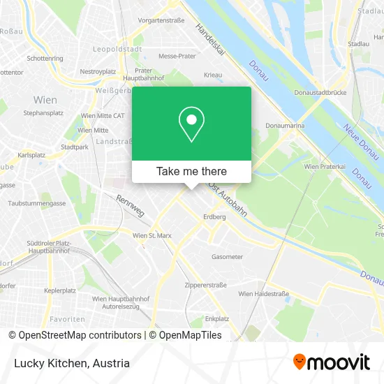 Lucky Kitchen map