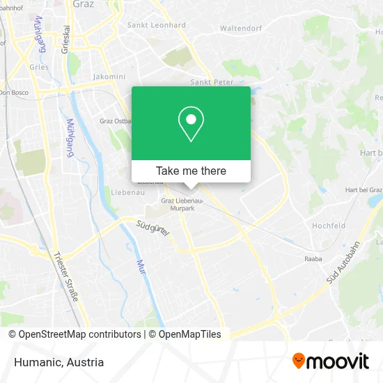 Humanic map