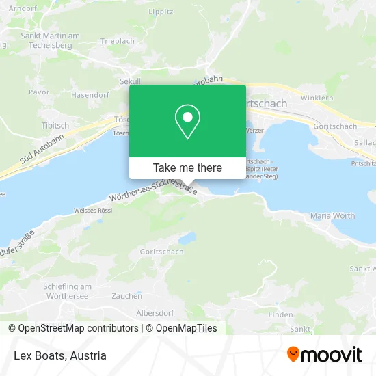 Lex Boats map