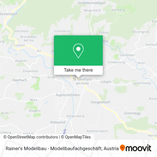Rainer's Modellbau - Modellbaufachgeschäft map