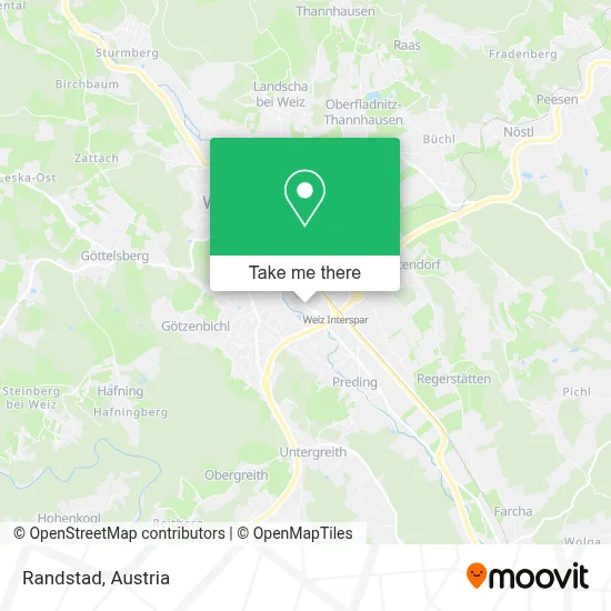Randstad map