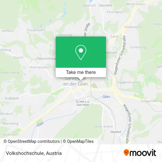 Volkshochschule map