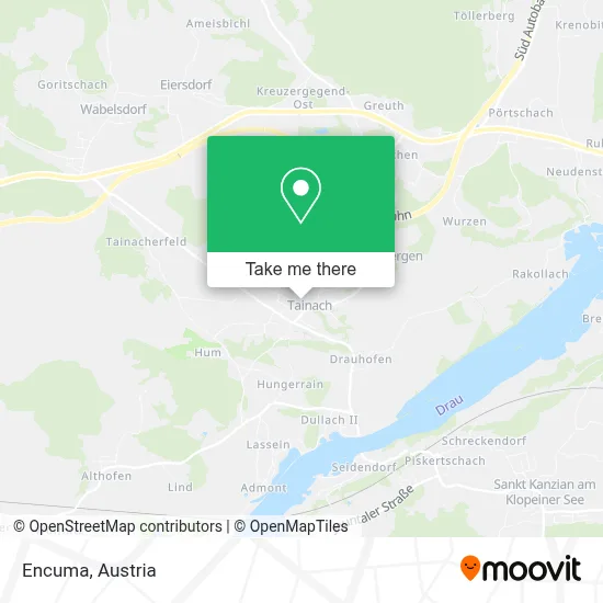 Encuma map