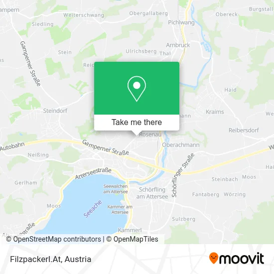Filzpackerl.At map