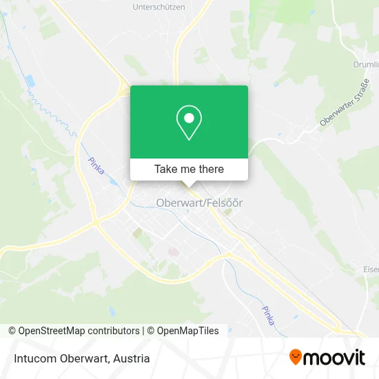 Intucom Oberwart map