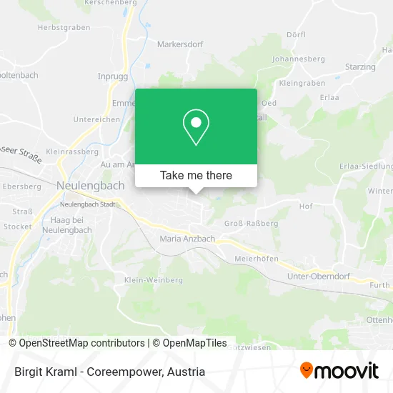 Birgit Kraml - Coreempower map
