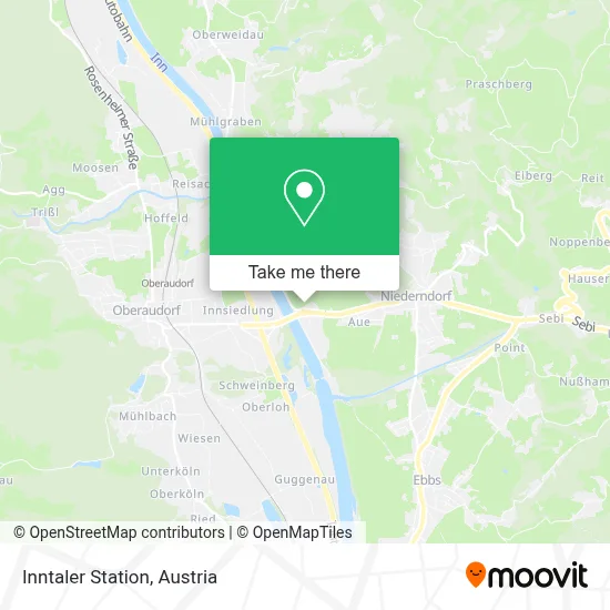 Inntaler Station map