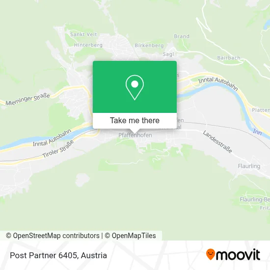 Post Partner 6405 map