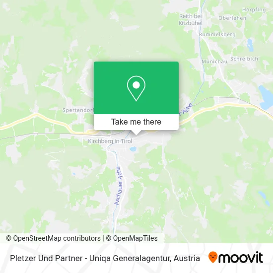 Pletzer Und Partner - Uniqa Generalagentur map