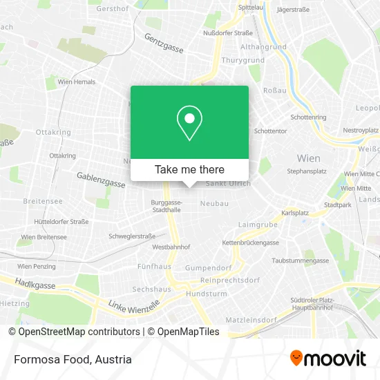 Formosa Food map