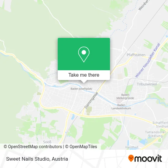 Sweet Nails Studio map
